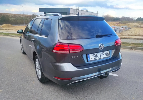 Volkswagen Golf cena 51500 przebieg: 214481, rok produkcji 2018 z Polanów małe 704